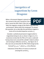 Energetics of Ferromagnetism by Leon Dragone