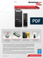 Lenovo ThinkStation E32 Datasheet