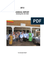 Mindset Development Organisation Annual Report 2012