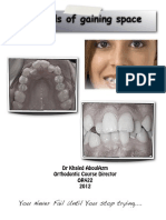 Methods of Gaining Space 2012 - 2
