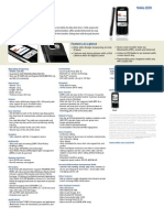 Nokia 2630 Fact Sheet PDF