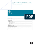 Configuring and Troubleshooting MS DFS Links in An HP CIFS Server (Samba) Environment