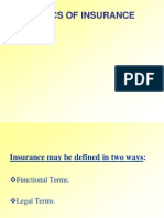 Basics of Insurance