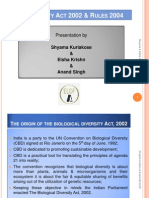 Biodiversity Act & Rules