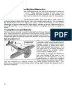 Effect of Propeller On Airplane Dynamics: Yawing Moments and Sideslip