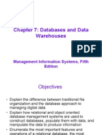 Chapter 7: Databases and Data Warehouses: Management Information Systems, Fifth Edition