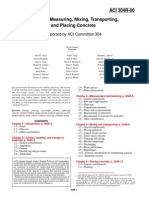 ACI 304R-00 Guide For Measuring, Mixing, Transporting, and Placing Concrete