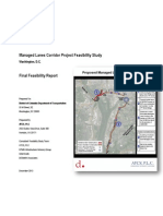 Managed Lanes Corridor Project Feasibility Study