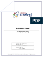 Business Case Template