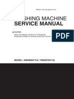 Washing Machine Service Manual