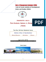 Prospectus PGDM