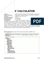 MTBF Calculator (Reliability Calculation System)