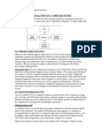 Functional Units of A Computer System: (A) Arithmetic Logical Unit (ALU)