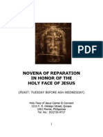 Eight Day: Novena of Reparation in Honor of The Holy Face of Jesus