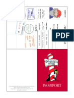 Elf On The Shelf Passport