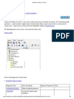 HyperWorks Desktop User's Guide - Control Card