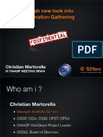 Owasp Christianmartorella Information Gathering Via OSINT