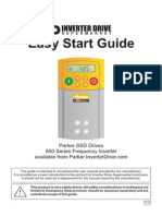 Parker SSD 650 Easy Start Guide