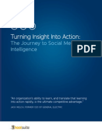 Turning Insight Into Action:: The Journey To Social Media Intelligence