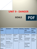 World English 3 - Unit 9 - Danger Unit Goals