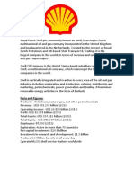 Royal Dutch Shell PLC Case Study AS Geo