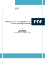 TR0902: Report On Matched-Melt Co-Ordination As Used For Selecting Wind Farm Fuses