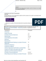 CAS 200 Overall Objectives