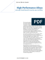 Alloys For Gas Turbines