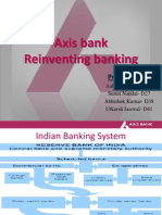 Axis Bank - Marketing of Services