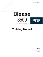 Manual de Entrenamiento Ventilador de Anestesia Blease 8500