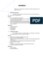 I. 8051 Microcontroller: Features