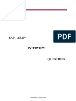 SAP ABAP Interview Question423351358753475..