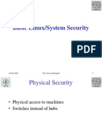 Basic Linux Security