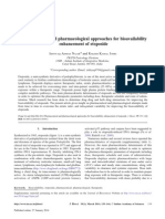 Review: Pharmaceutical and Pharmacological Approaches For Bioavailability Enhancement of Etoposide