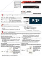 FortiGate 50B - QuickStart - Guide - 01 30003 0361 20070419