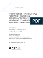 MEG Scaling in Oil Gas Environment