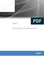 Isilon Site Preparation and Planning Guide