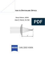 Introduction To Ophthalmic Optics