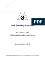 3 A Sanitary Standards Quick Reference Guide