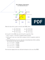 2D Clipping Algorithms: Max Max Min Min Max Max Min Min