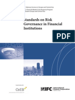 IFC's Standards On Risk Governance Structure in FIs