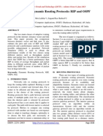 Comparison of Dynamic Routing Protocols: RIP and OSPF