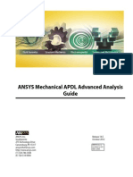 ANSYS Mechanical APDL Advanced Tutorials