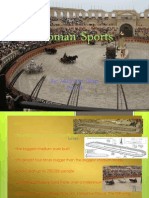 Roman Sports Powerpoint Project1