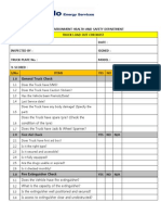 Truck Load-Out Checklist