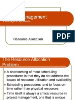 Resource Allocation II