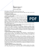 1993 S C M R 672 - National Bank of Pakistan Who Was Governed by The National Bank of Pakistan (Staff) Service Rules, 1973 Which Had Statutory Force.