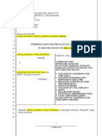 Pre-Foreclosure Complaint Plaintiffs)