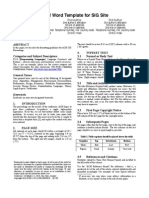 ACM Format