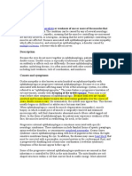 Ophthalmoplegia